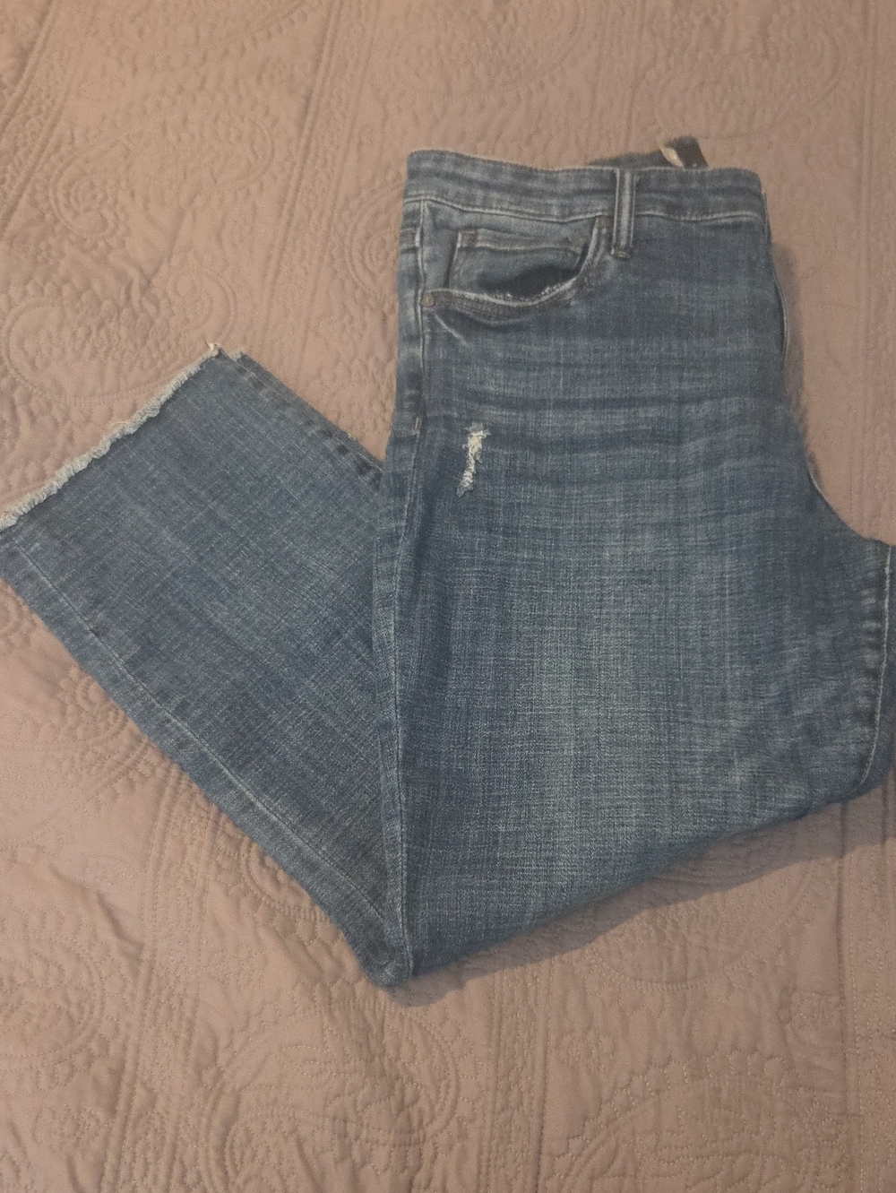 Kut from the Kloth Medium Wash Blue Ankle Jeans